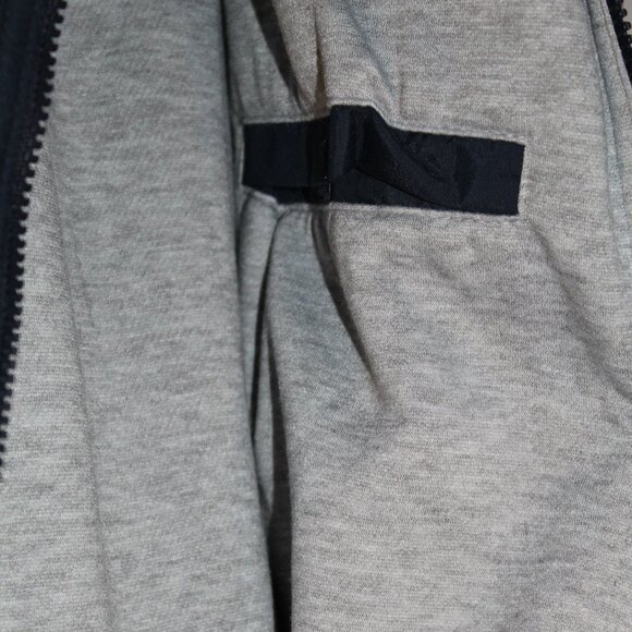 Port Authority BNWT Aflac 65 Years blue insulated windbreaker hooded jacket XL - Picture 4 of 7